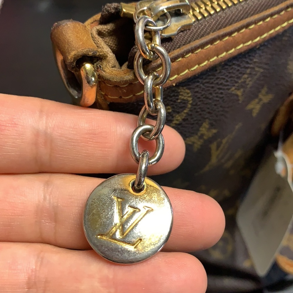 authentic Louis Vuitton Palermo PM Monogram Satchel - Picture 15 of 16